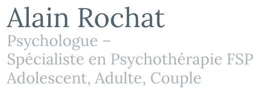 Alain-Rochat, psychologue et psychothérapeute FSP à Lausanne